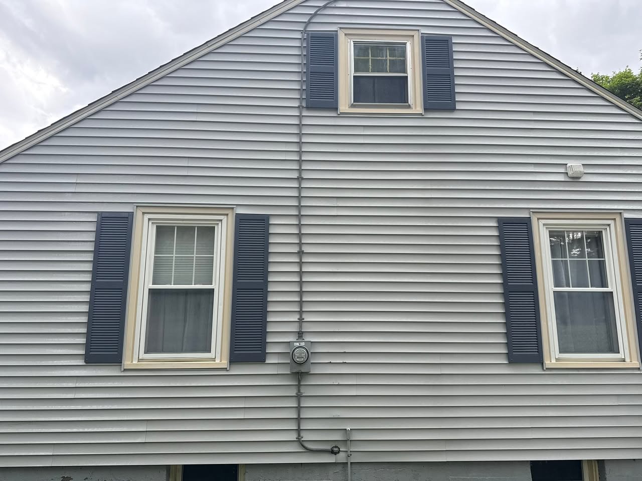 Clean house exterior